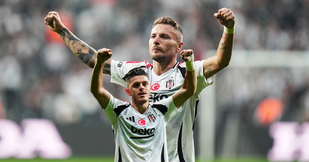 Immobile ve Rashica Dolmabahçe’de parlıyor!