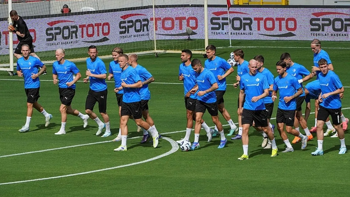 İzlanda Milli Takımı, hazırlıklarını tamamladı