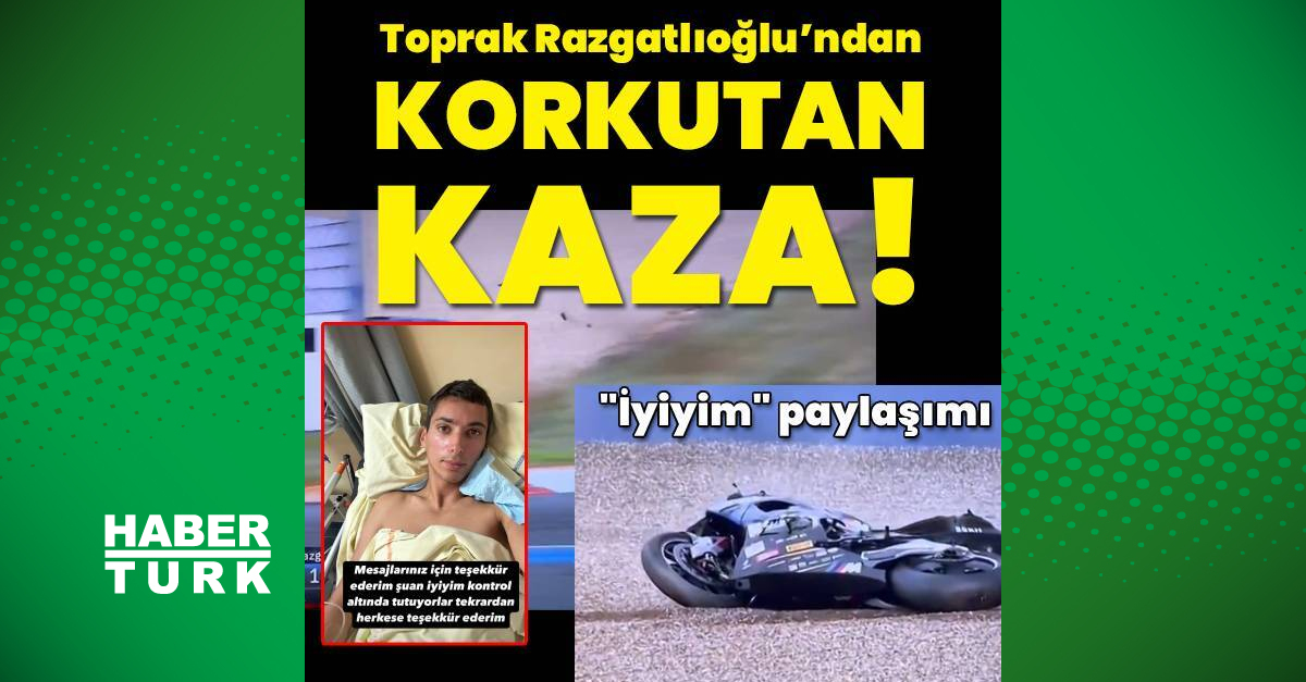 Toprak Razgatlıoğlu, Dünya Superbike Şampiyonası antrenman seansında kaza yaptı