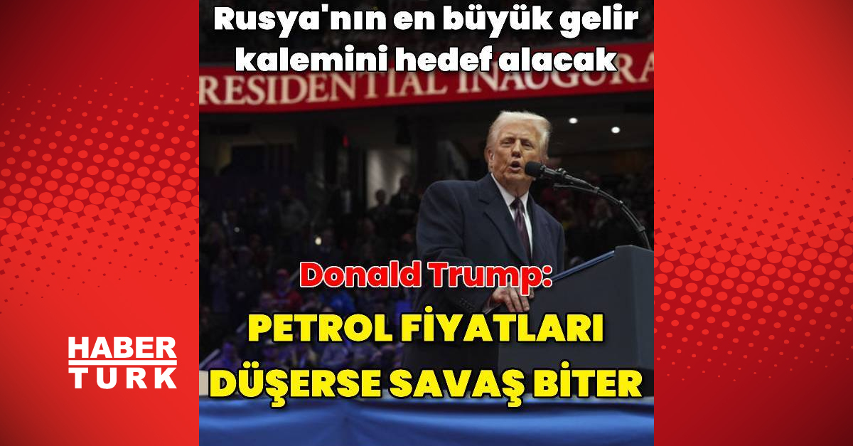 Trump: Suudi Arabistan’dan ve OPEC’ten petrol fiyatlarını düşürmelerini isteyeceğim