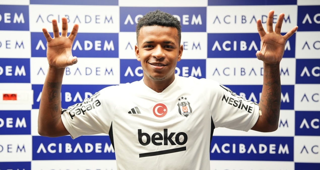 Beşiktaş’ın yeni yıldızı, sağlık kontrolünden geçti