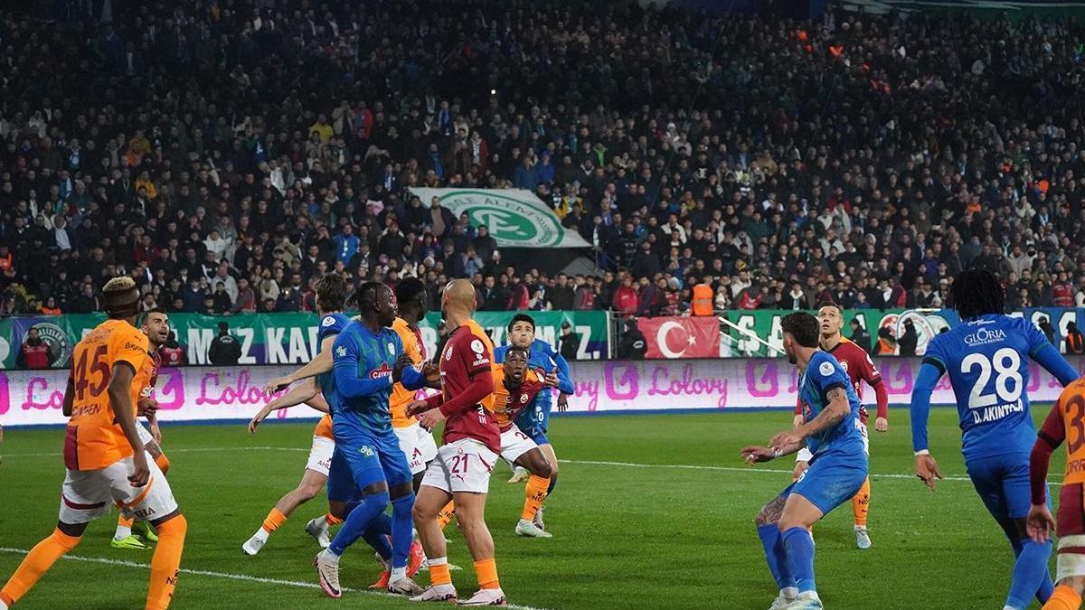 Çaykur Rizespor 1-2 Galatasaray Maç Özeti | Aslan, Rize’de Osimhen’le kazandı
