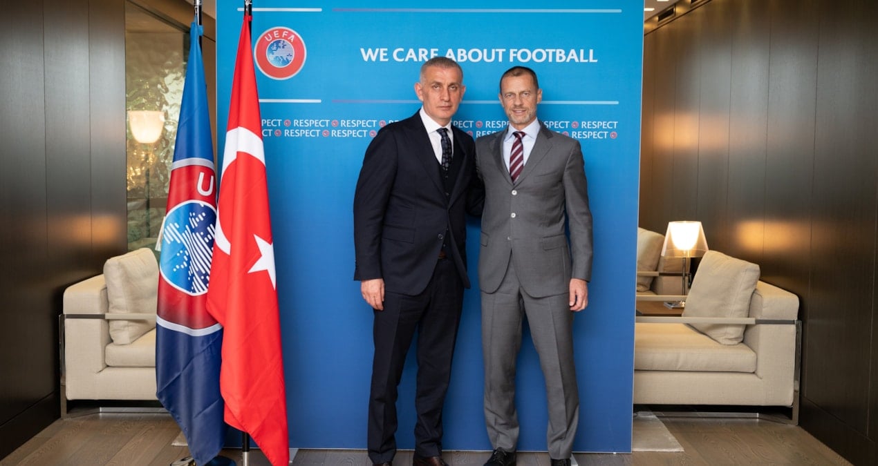 Hacıosmanoğlu ve Ceferin bir araya geldi