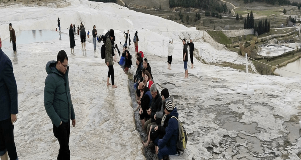 Pamukkale kuraklık kabusuyla karşı karşıya