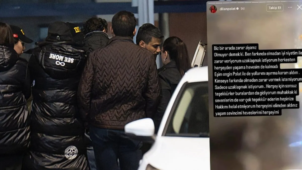 SON DAKİKA! Sosyal medyadan duyurdu! Dilan Polat ve Engin Polat boşanıyor: Biz bir arada zarar ziyanız…