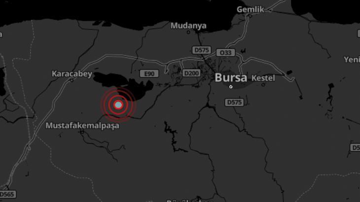 Son dakika! Bursa’da 3.5 büyüklüğünde deprem
